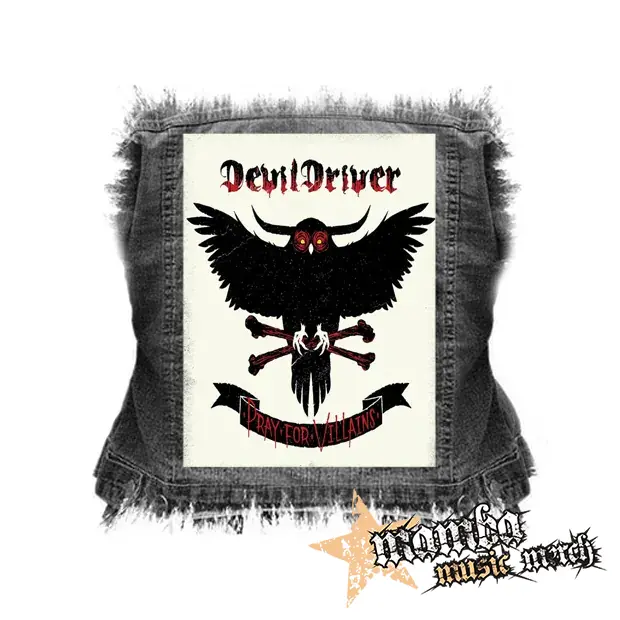 DEVILDRIVER - Pray For Villains - chrbtová nášivka (36 x 27 cm)