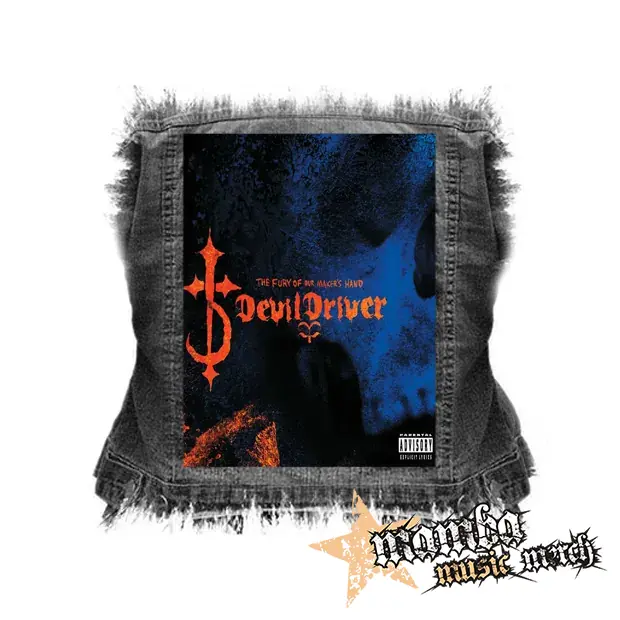 DEVILDRIVER - The Fury Of Our Maker's Hand - chrbtová nášivka (36 x 27 cm)