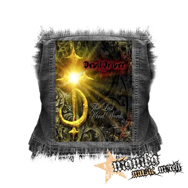 DEVILDRIVER - The Last Kind Words - chrbtová nášivka (36 x 27 cm)