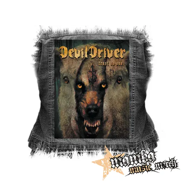 DEVILDRIVER - Trust No One - chrbtová nášivka (36 x 27 cm)