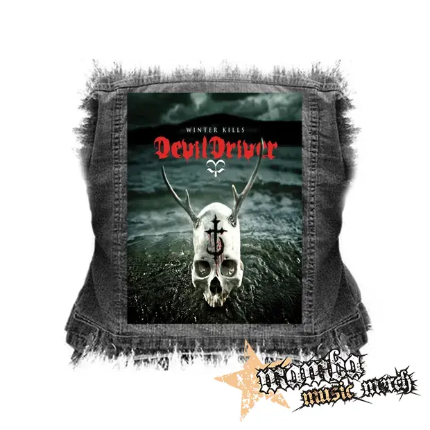 DEVILDRIVER - Winter Kills - chrbtová nášivka (36 x 27 cm)
