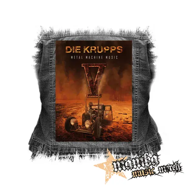 DIE KRUPPS - Metal Machine Music - chrbtová nášivka (36 x 27 cm)