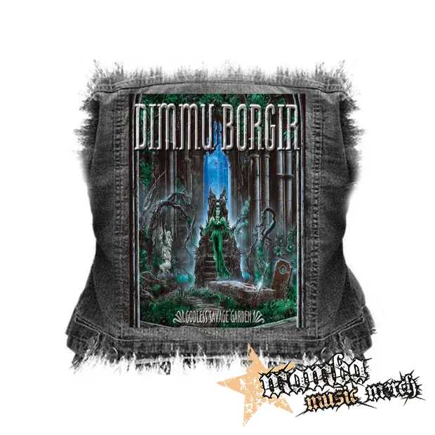 DIMMU BORGIR - Godless Savage Garden - chrbtová nášivka (36 x 27 cm)