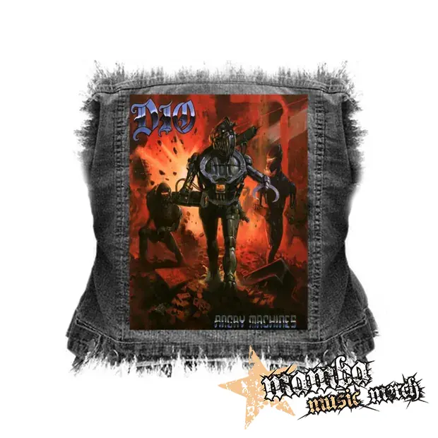 DIO - Angry MAchines - chrbtová nášivka (36 x 27 cm)