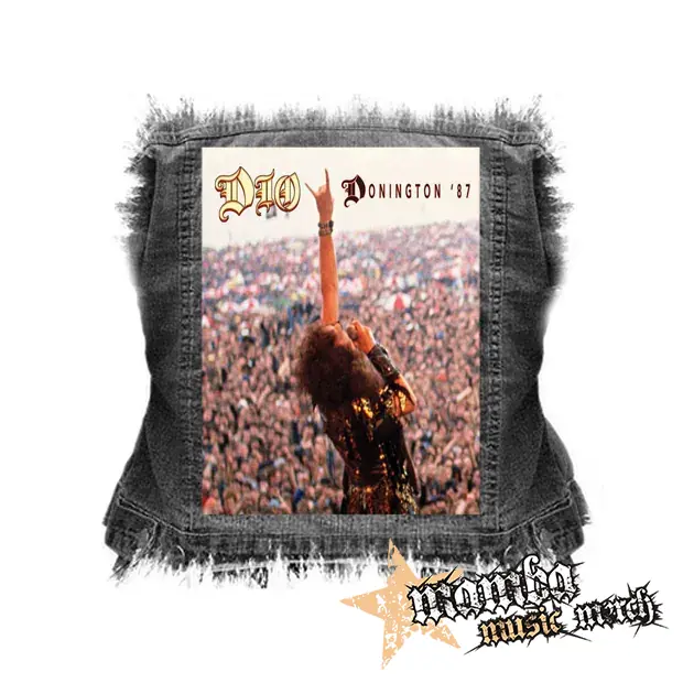 DIO - Live At Donnington 87 - chrbtová nášivka (36 x 27 cm)