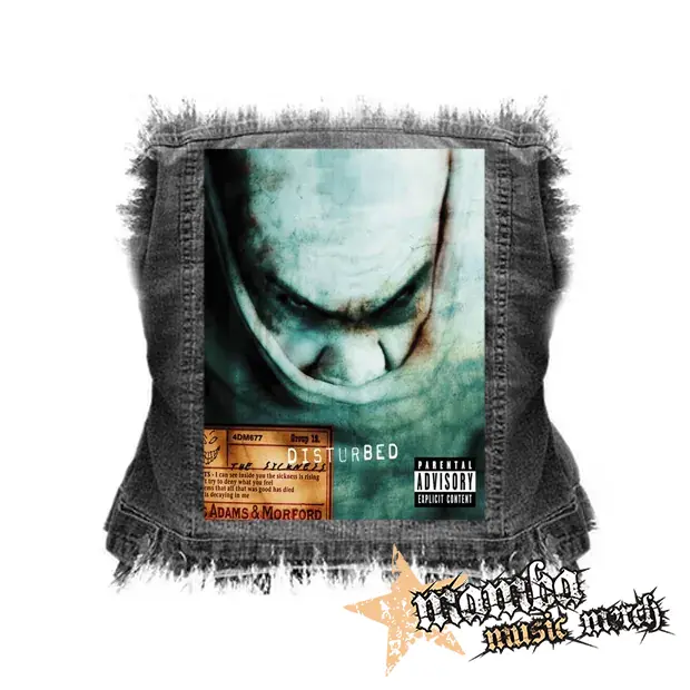 DISTURBED - The Sickness - chrbtová nášivka (36 x 27 cm)