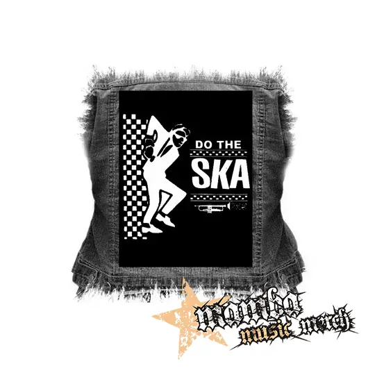 DO THE SKA - chrbtová nášivka (36 x 27 cm)