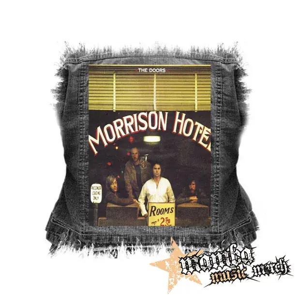 DOORS - Morrison Hotel - chrbtová nášivka (36 x 27 cm)