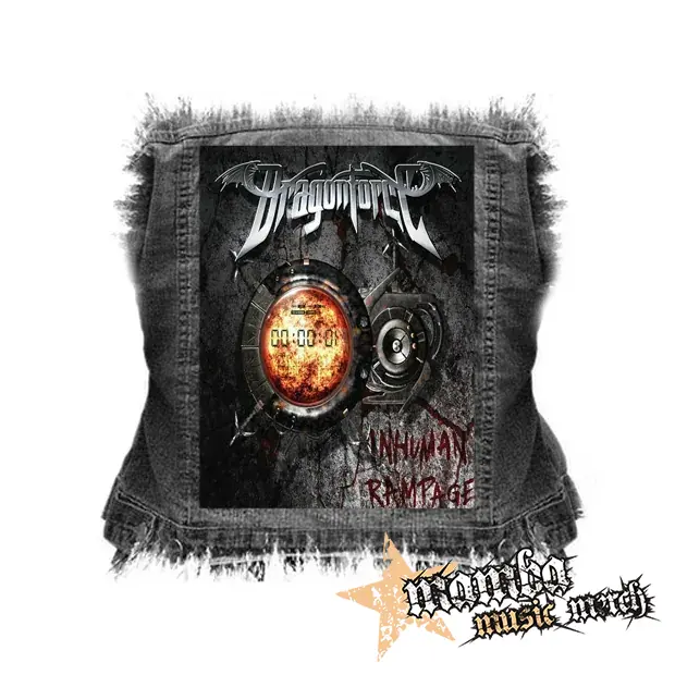 DRAGONFORCE - Inhuman Rampage - chrbtová nášivka (36 x 27 cm)