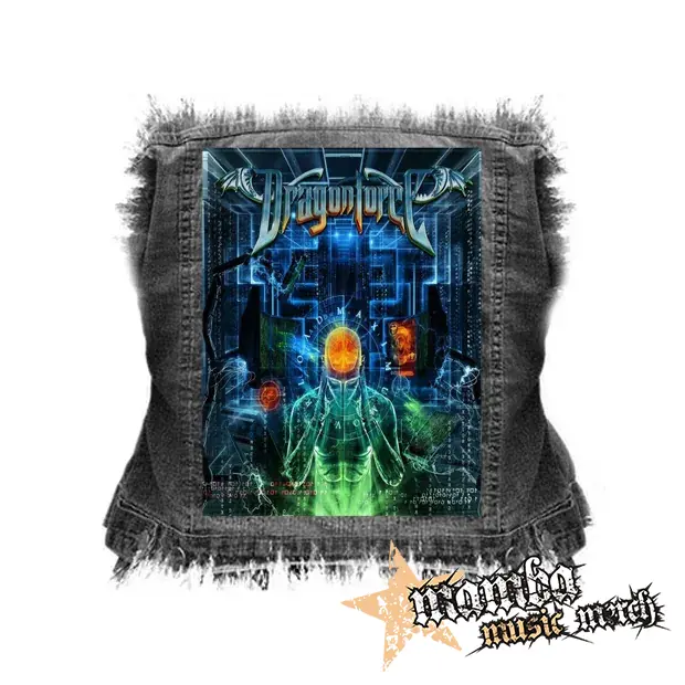 DRAGONFORCE - Maximum Overload - chrbtová nášivka (36 x 27 cm)