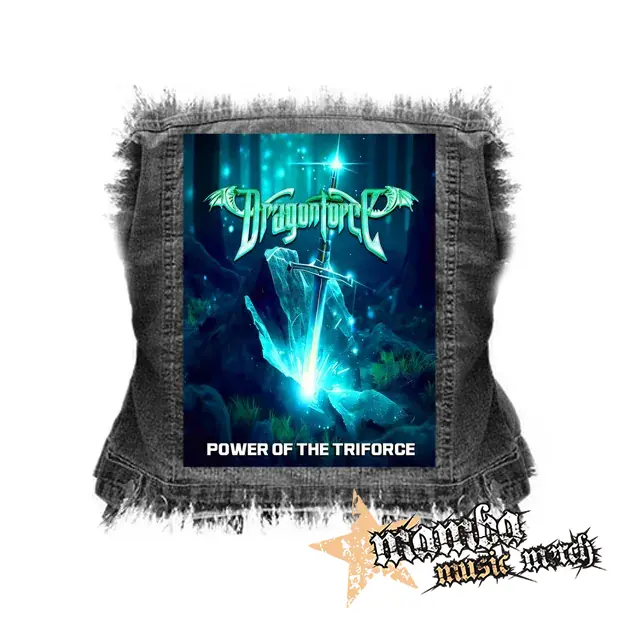 DRAGONFORCE - Power of the Triforce - chrbtová nášivka (36 x 27 cm)
