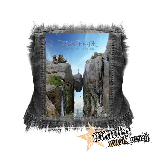 DREAM THEATER - A View From The Top Of The World - chrbtová nášivka (36 x 27 cm)