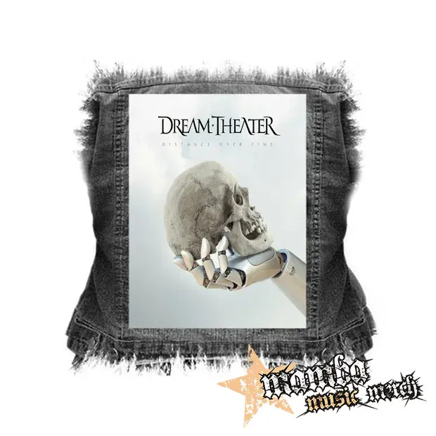 DREAM THEATER - Distance Over Time - chrbtová nášivka (36 x 27 cm)