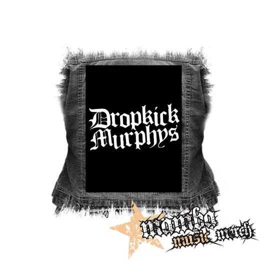 DROPKICK MURPHYS - Logo 2 - chrbtová nášivka (36 x 27 cm)