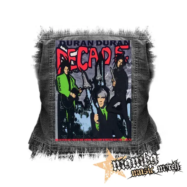 DURAN DURAN - Decade - chrbtová nášivka (36 x 27 cm)