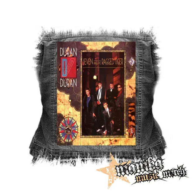 DURAN DURAN - Seven and the Ragged Tiger - chrbtová nášivka (36 x 27 cm)