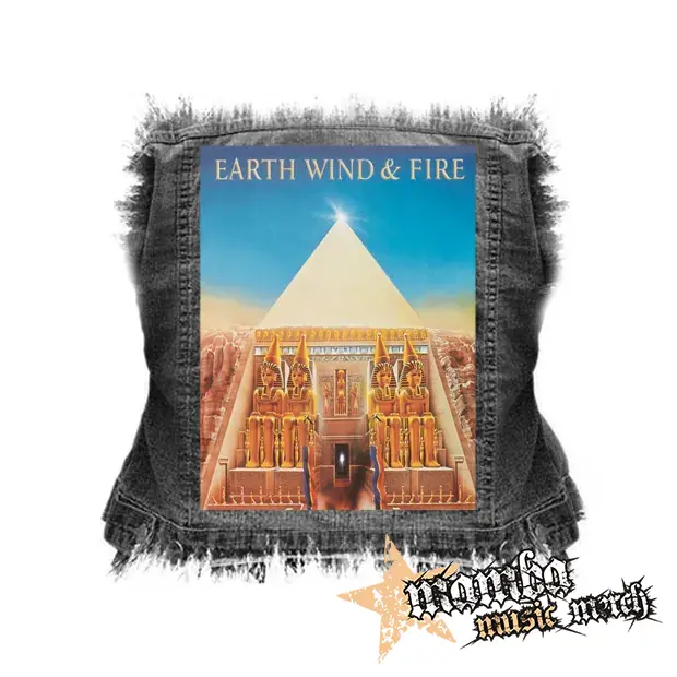 Earth, Wind & Fire - All N All - chrbtová nášivka (36 x 27 cm)