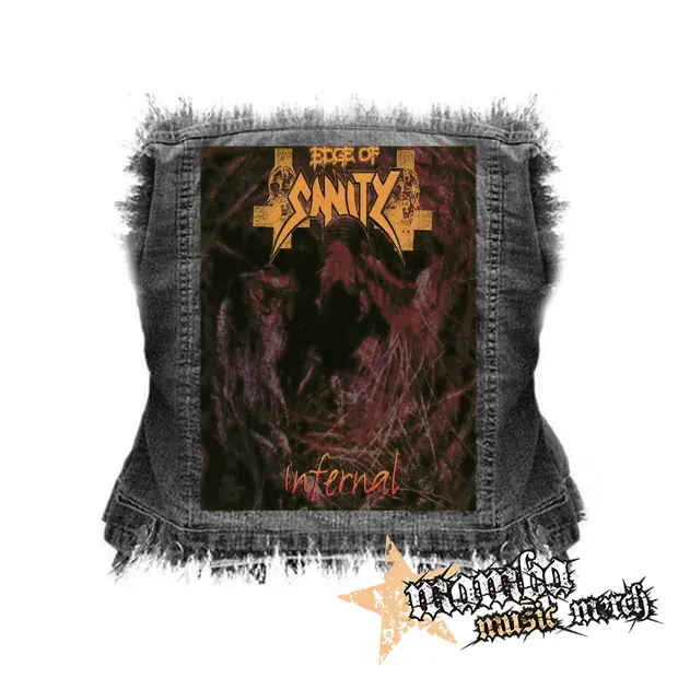 EDGE OF SANITY - Infernal - chrbtová nášivka (36 x 27 cm)