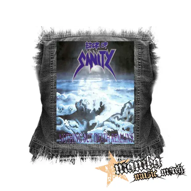 EDGE OF SANITY - Nothing But Death Remains - chrbtová nášivka (36 x 27 cm)