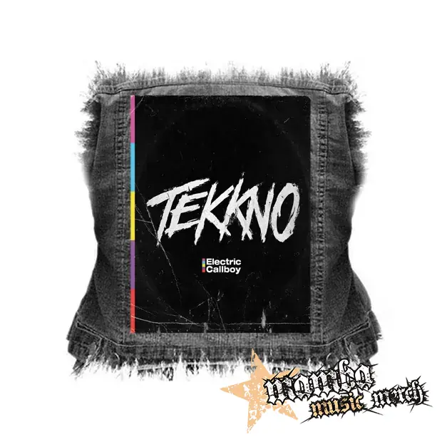 ELECTRIC CALLBOY - Tekkno - chrbtová nášivka (36 x 27 cm)