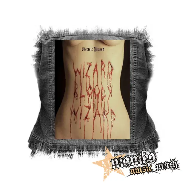 ELECTRIC WIZARD - Wizard Bloody Wizard - chrbtová nášivka (36 x 27 cm)