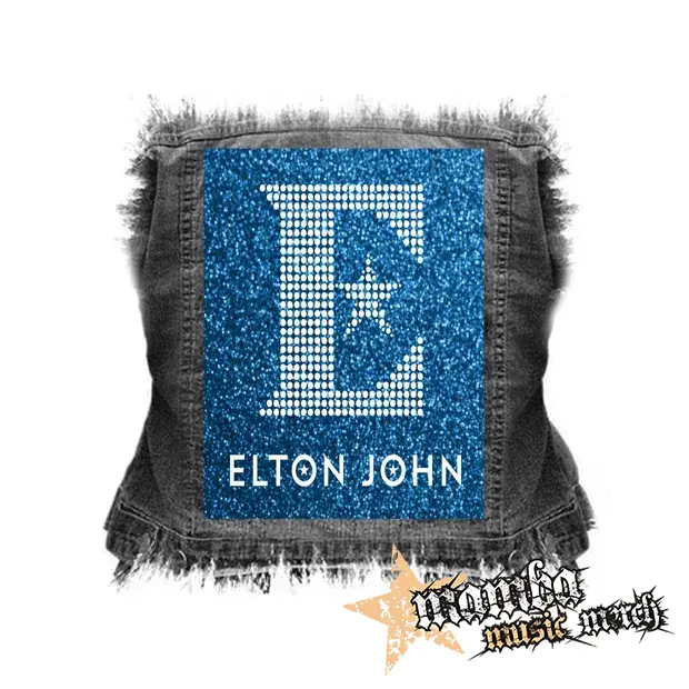 ELTON JOHN - Diamonds - chrbtová nášivka (36 x 27 cm)