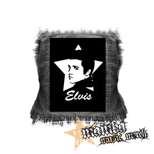 ELVIS PRESLEY - Portrait 2 - chrbtová nášivka (36 x 27 cm)