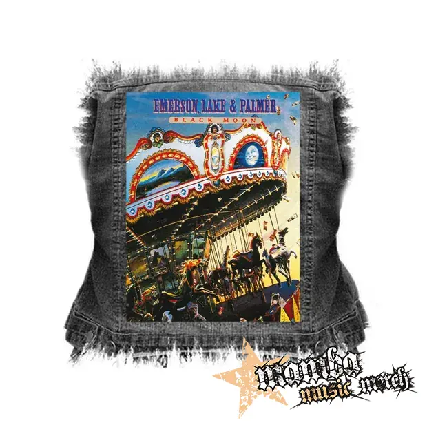 EMERSON, LAKE & PALMER - Black Moon - chrbtová nášivka (36 x 27 cm)
