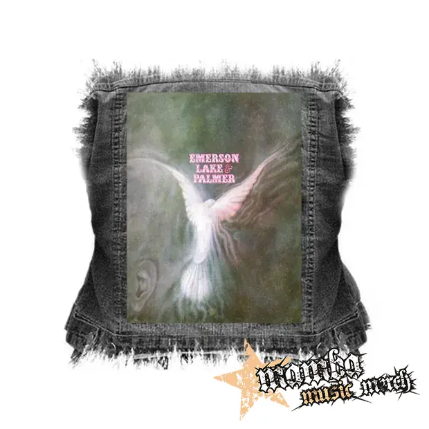 EMERSON, LAKE & PALMER - Debut Album Cover - chrbtová nášivka (36 x 27 cm)