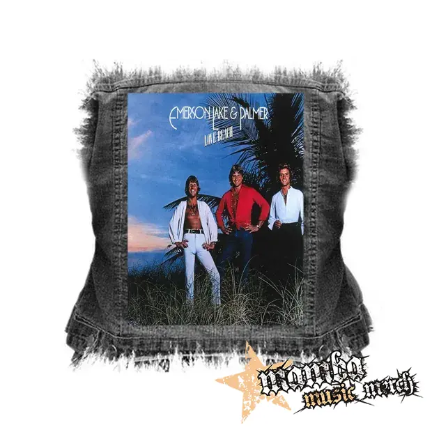 EMERSON, LAKE & PALMER - Love Beach - chrbtová nášivka (36 x 27 cm)