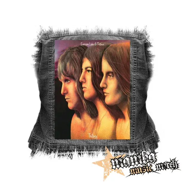 EMERSON, LAKE & PALMER - Trilogy - chrbtová nášivka (36 x 27 cm)