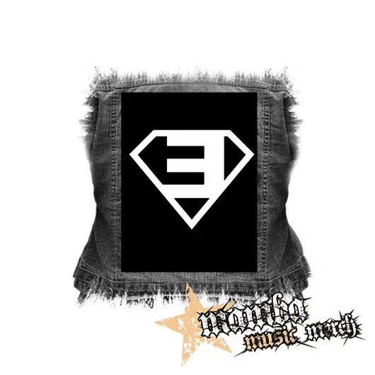 EMINEM - Superman Symbol - chrbtová nášivka (36 x 27 cm)