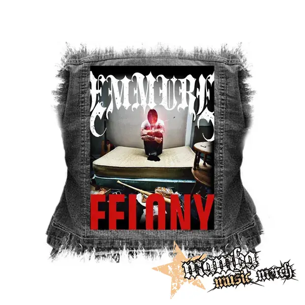 EMMURE - Felony - chrbtová nášivka (36 x 27 cm)
