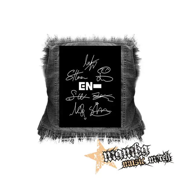 ENHYPEN - Symbol & Signature - chrbtová nášivka (36 x 27 cm)