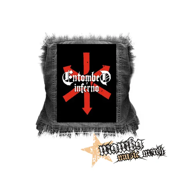 ENTOMBED - Inferno - chrbtová nášivka (36 x 27 cm)