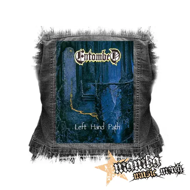 ENTOMBED - Left Hand Path - chrbtová nášivka (36 x 27 cm)