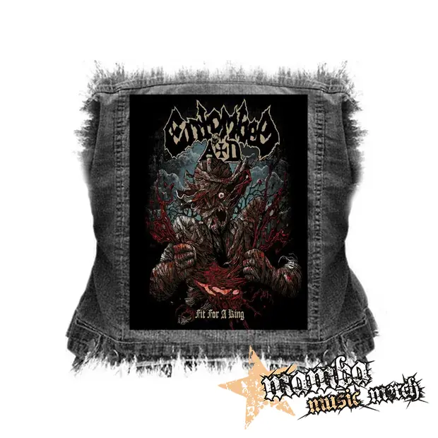 ENTOMBED A.D. - Fit for a King - chrbtová nášivka (36 x 27 cm)