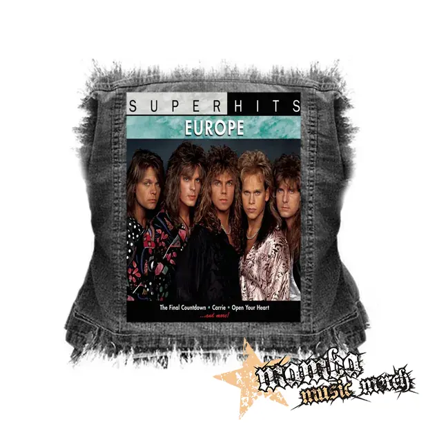 EUROPE - Super Hits Poster - chrbtová nášivka (36 x 27 cm)