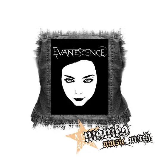 EVANESCENCE - Amy Lee 2 - chrbtová nášivka (36 x 27 cm)