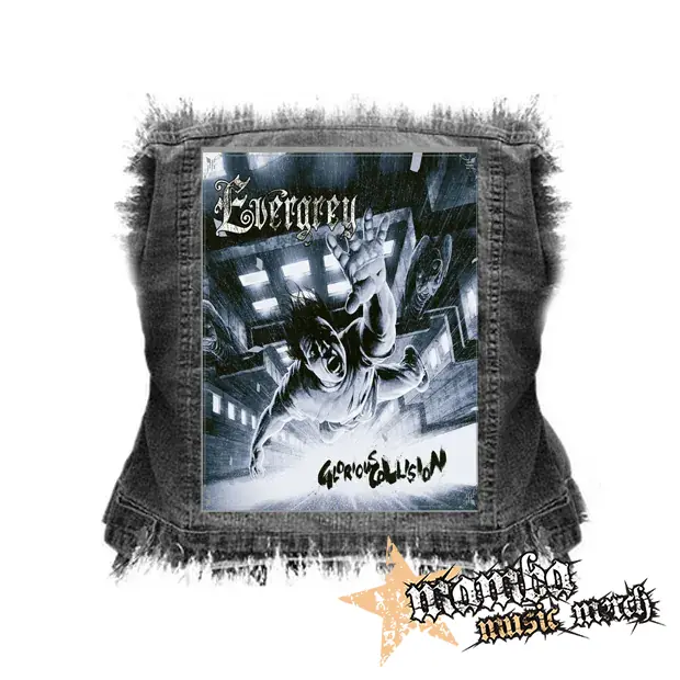 EVERGREY - Glorious Collision - chrbtová nášivka (36 x 27 cm)