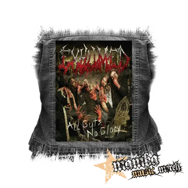 EXHUMED - All Guts, No Glory - chrbtová nášivka (36 x 27 cm)