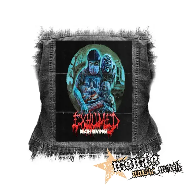 EXHUMED - Death Revenge - chrbtová nášivka (36 x 27 cm)