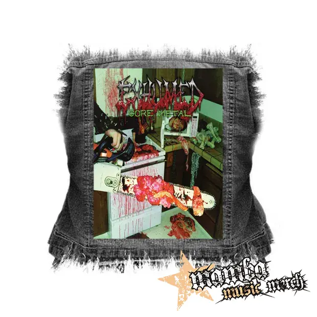 EXHUMED - Gore Metal - chrbtová nášivka (36 x 27 cm)