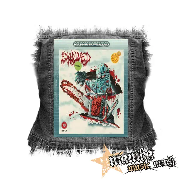 EXHUMED - Horror - chrbtová nášivka (36 x 27 cm)