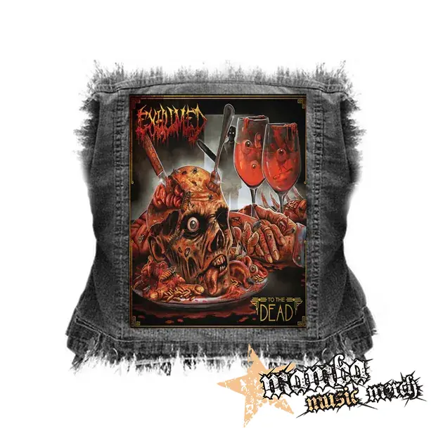 EXHUMED - To the Dead - chrbtová nášivka (36 x 27 cm)