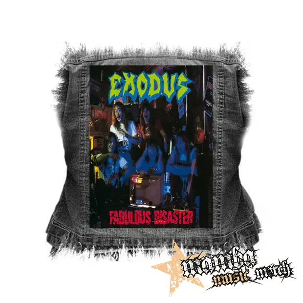 EXODUS - Fabulous Disaster - chrbtová nášivka (36 x 27 cm)
