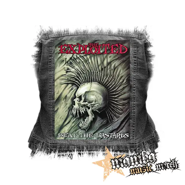 EXPLOITED - Beat The Bastards - chrbtová nášivka (36 x 27 cm)