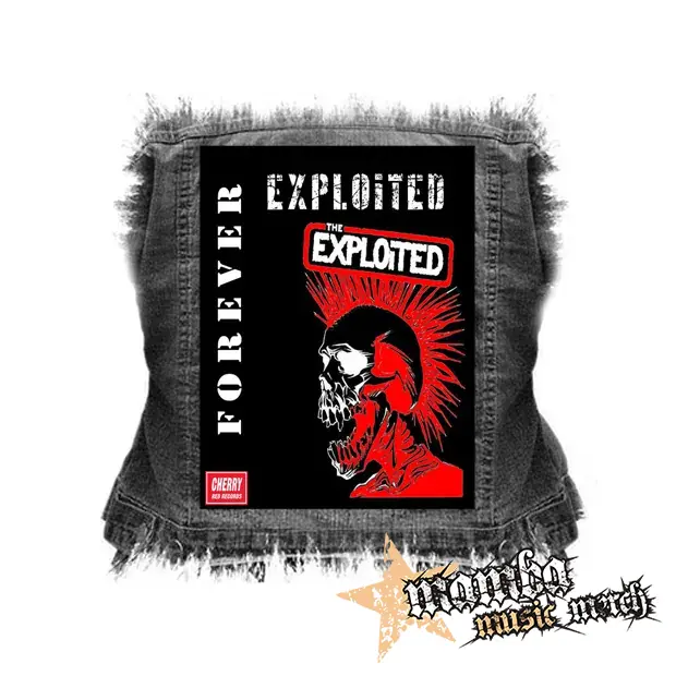 EXPLOITED - Forever Exploited - chrbtová nášivka (36 x 27 cm)