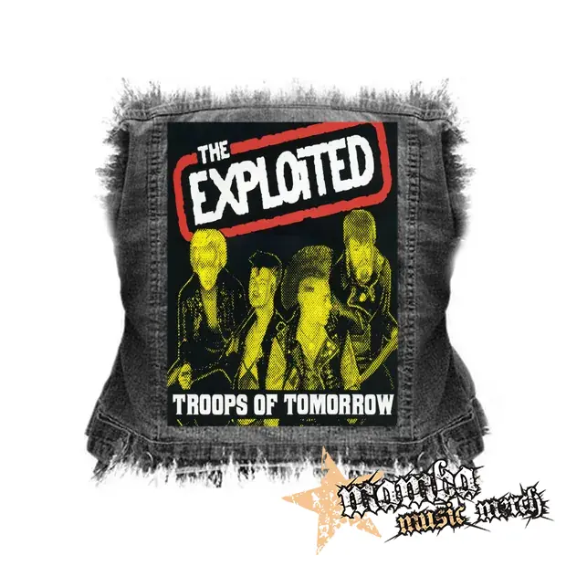 EXPLOITED - Troops Of Tomorrow - chrbtová nášivka (36 x 27 cm)