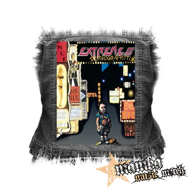 EXTREME - Extreme II - Pornograffitti - chrbtová nášivka (36 x 27 cm)